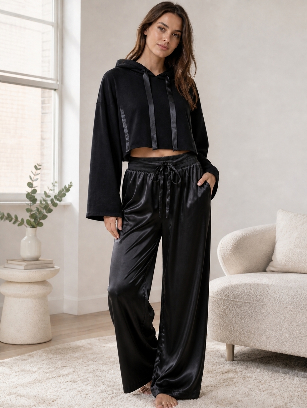 Pj Harlow Black 2 Piece Set Bianca And Jolie